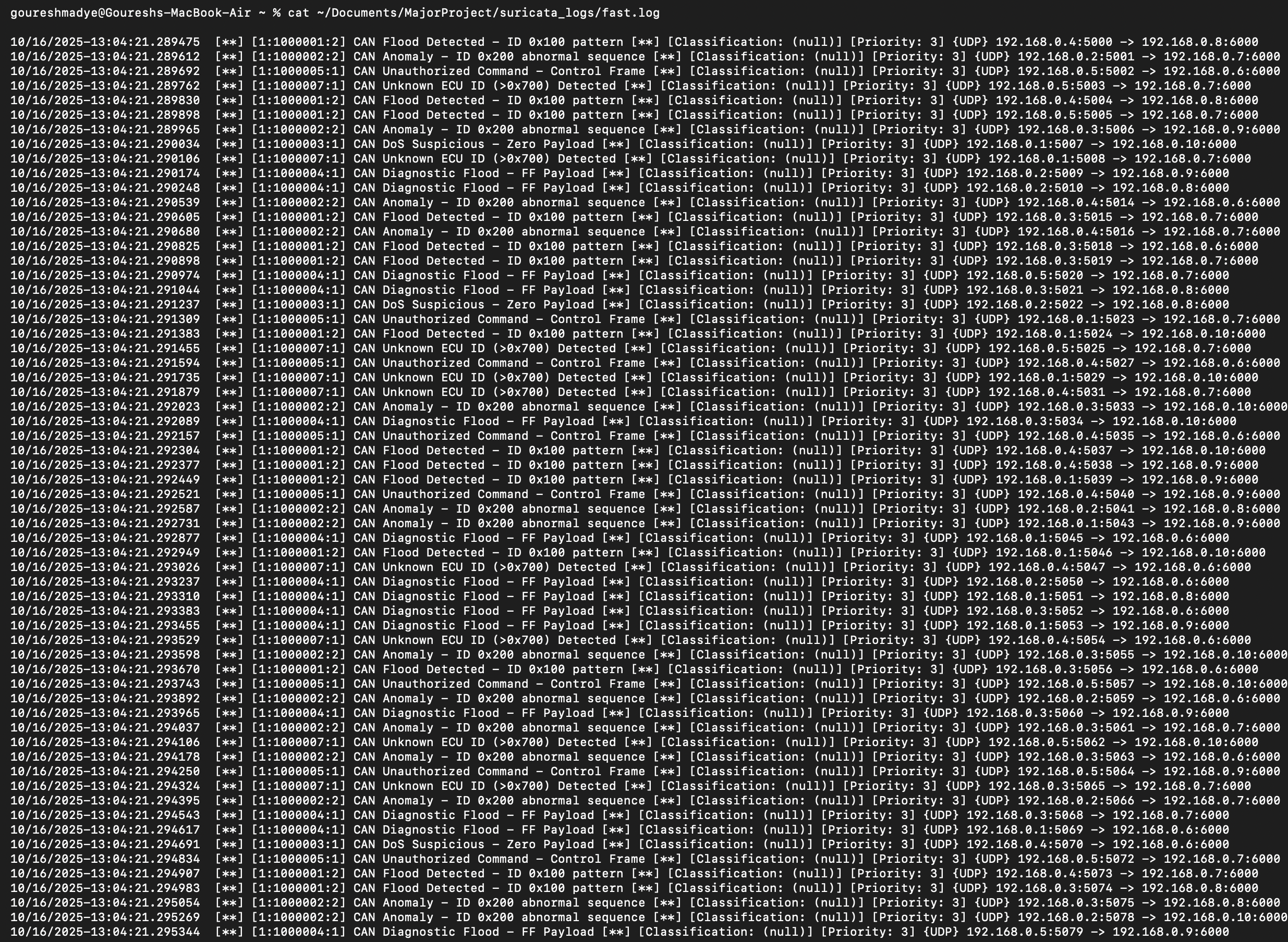 Suricata 日志输出