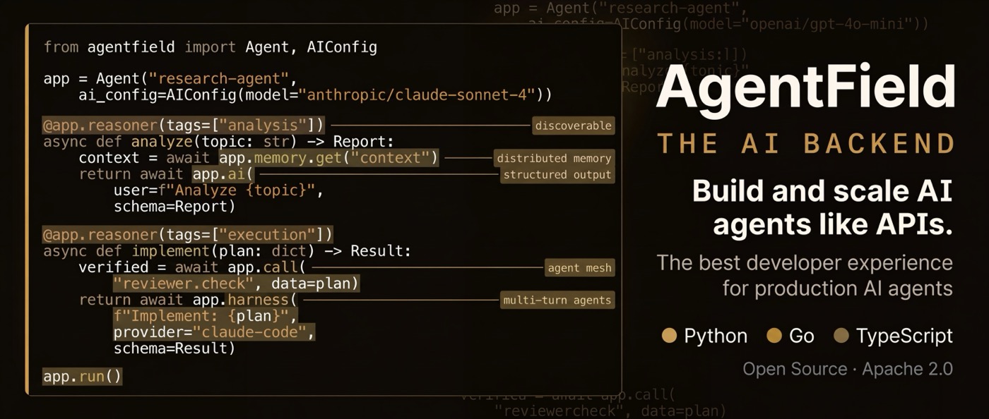 AgentField - The AI Backend