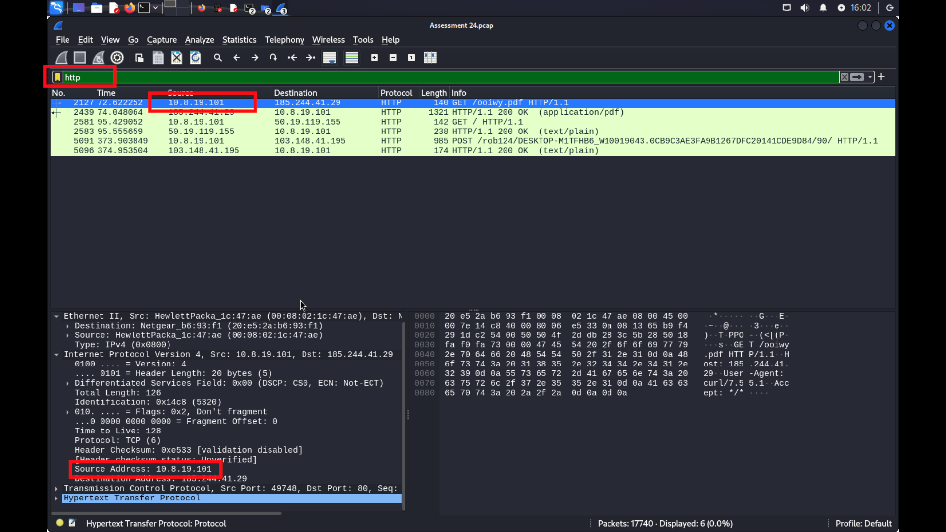 Malware Download Request