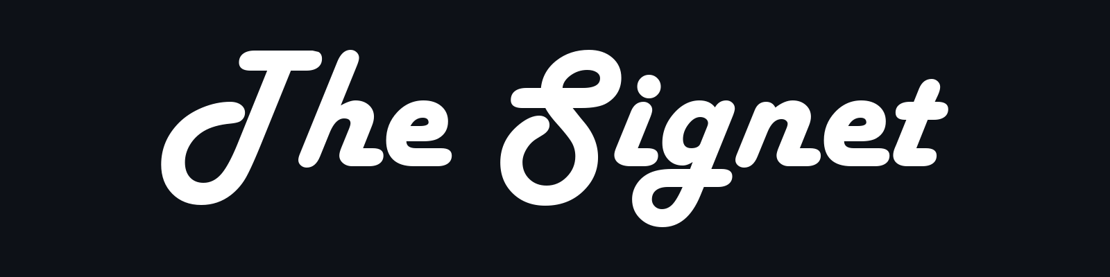 The Signet 横幅