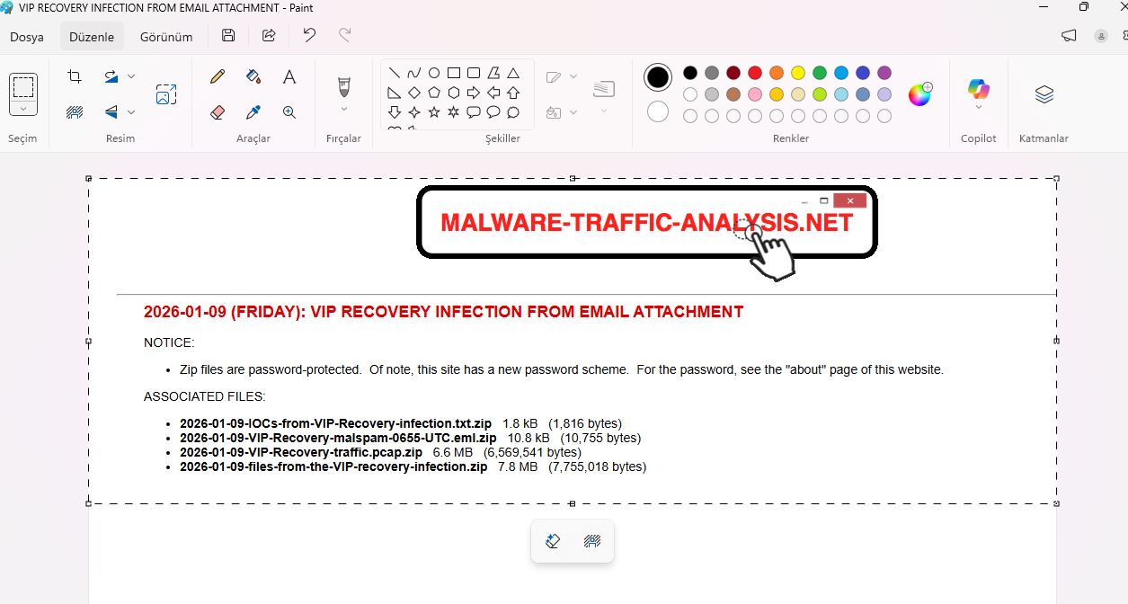 Malware-Traffic-Analysis.net Source Files