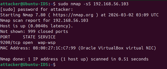 Nmap 攻击模拟