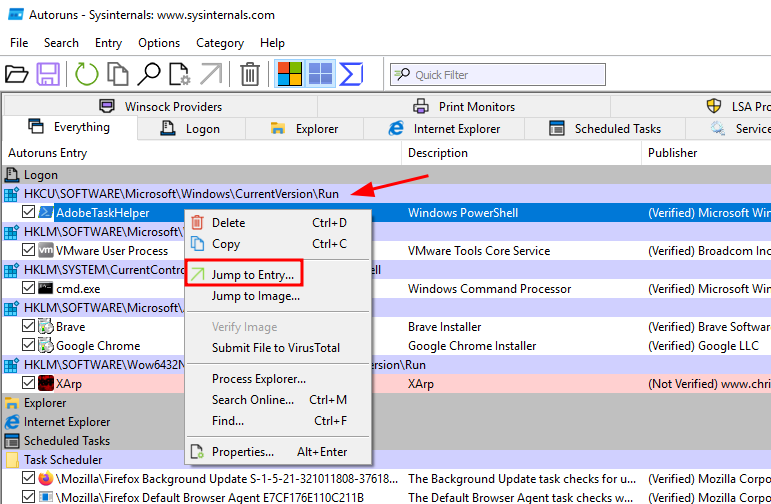 Process Explorer Powershell