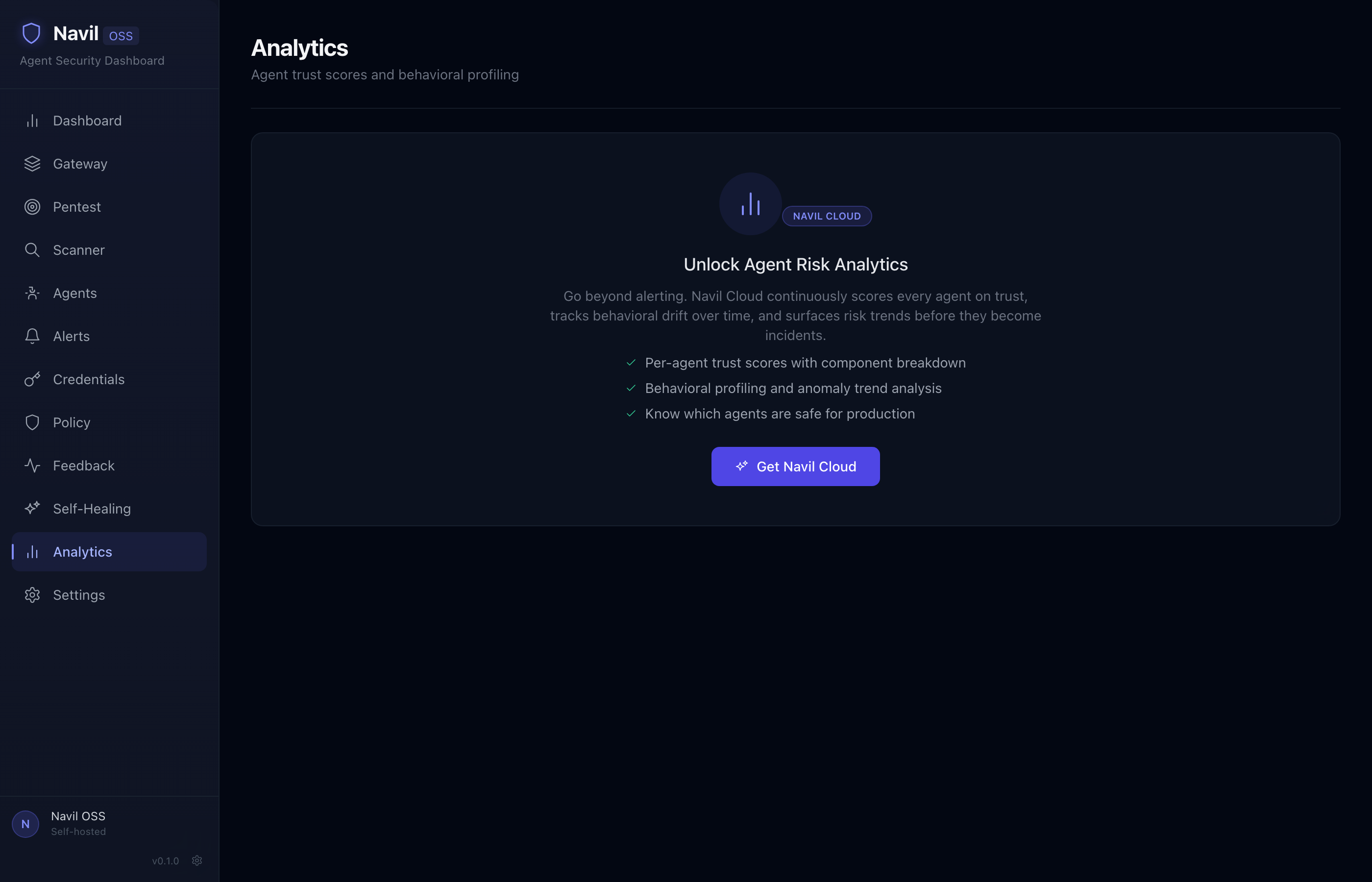 分析 —— Agent 风险评分