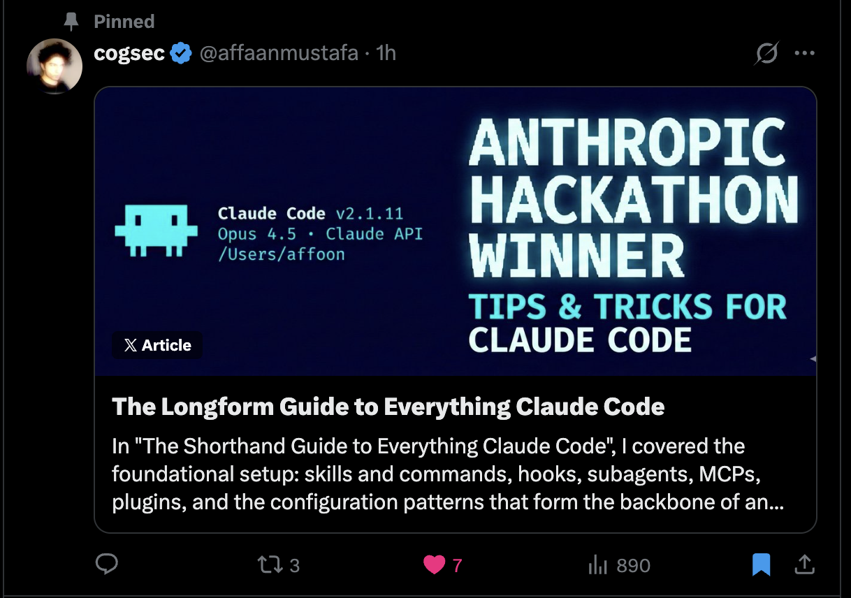 The Longform Guide to Everything Claude Code