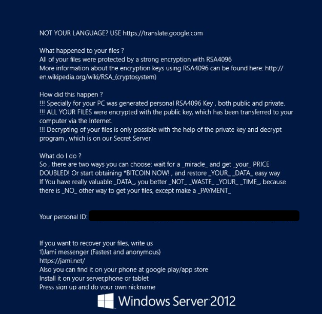 Bitcoin Ransomware with Screenshot Screenshot
