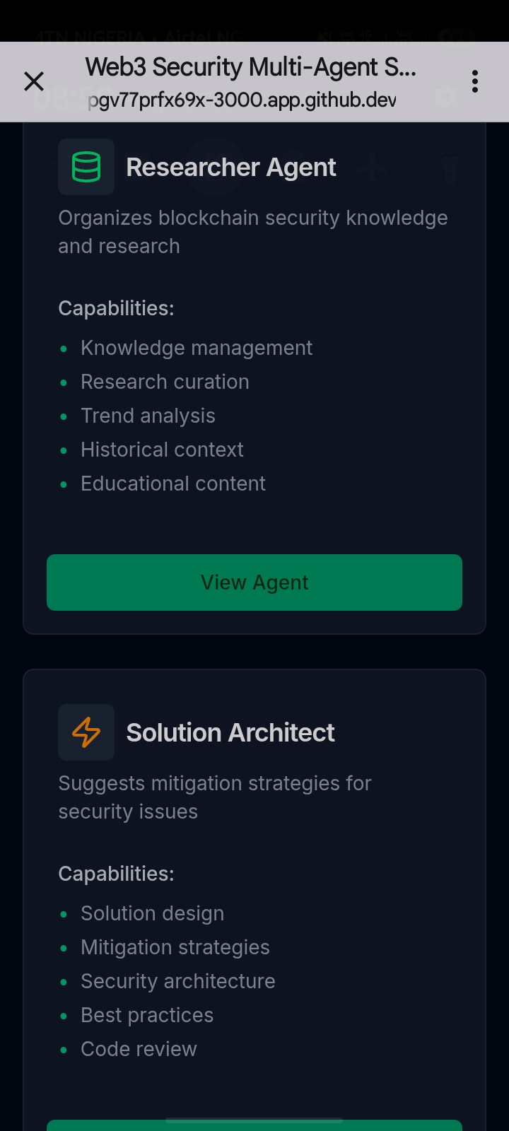 Agent Capabilities