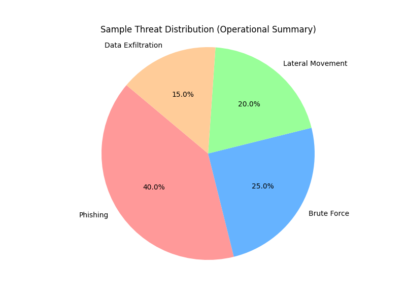 Threat Distribution Chart
