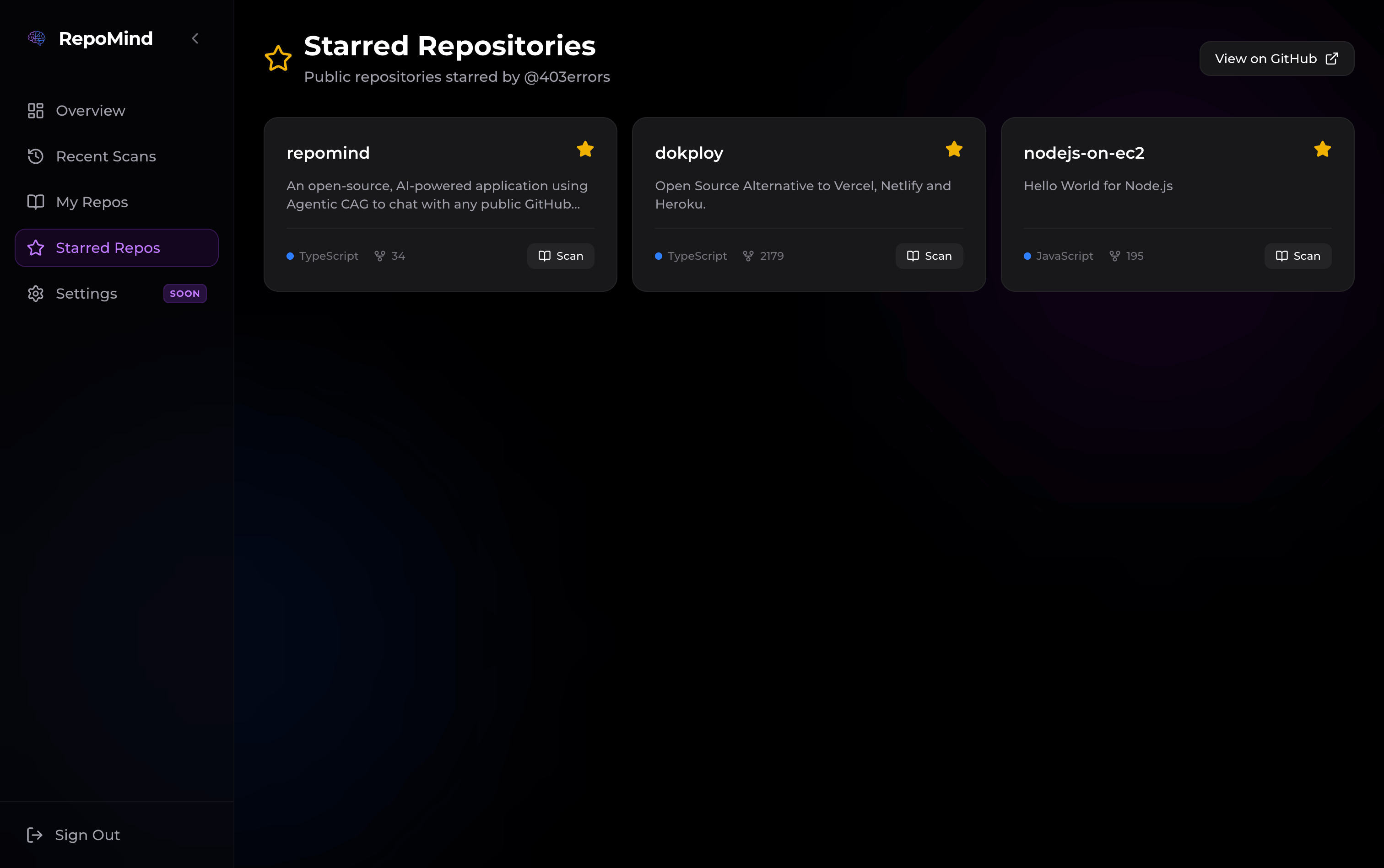 Starred Repositories