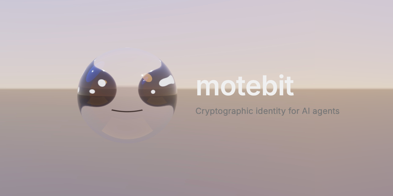Motebit — A sovereign agent runtime