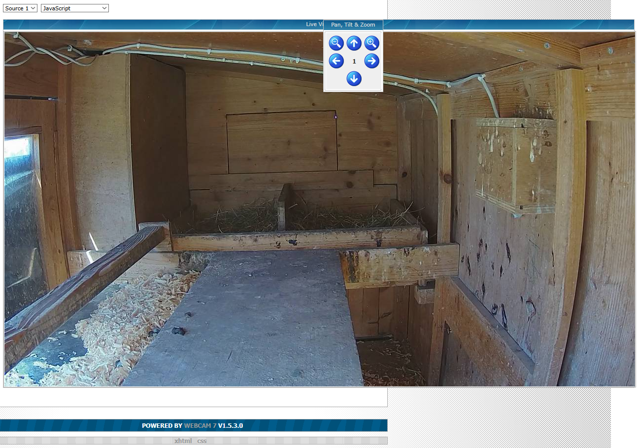 Webcams running on webcam 7 Screenshot