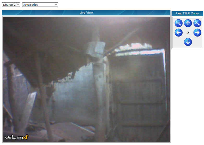 Webcams running on webcamXP Screenshot