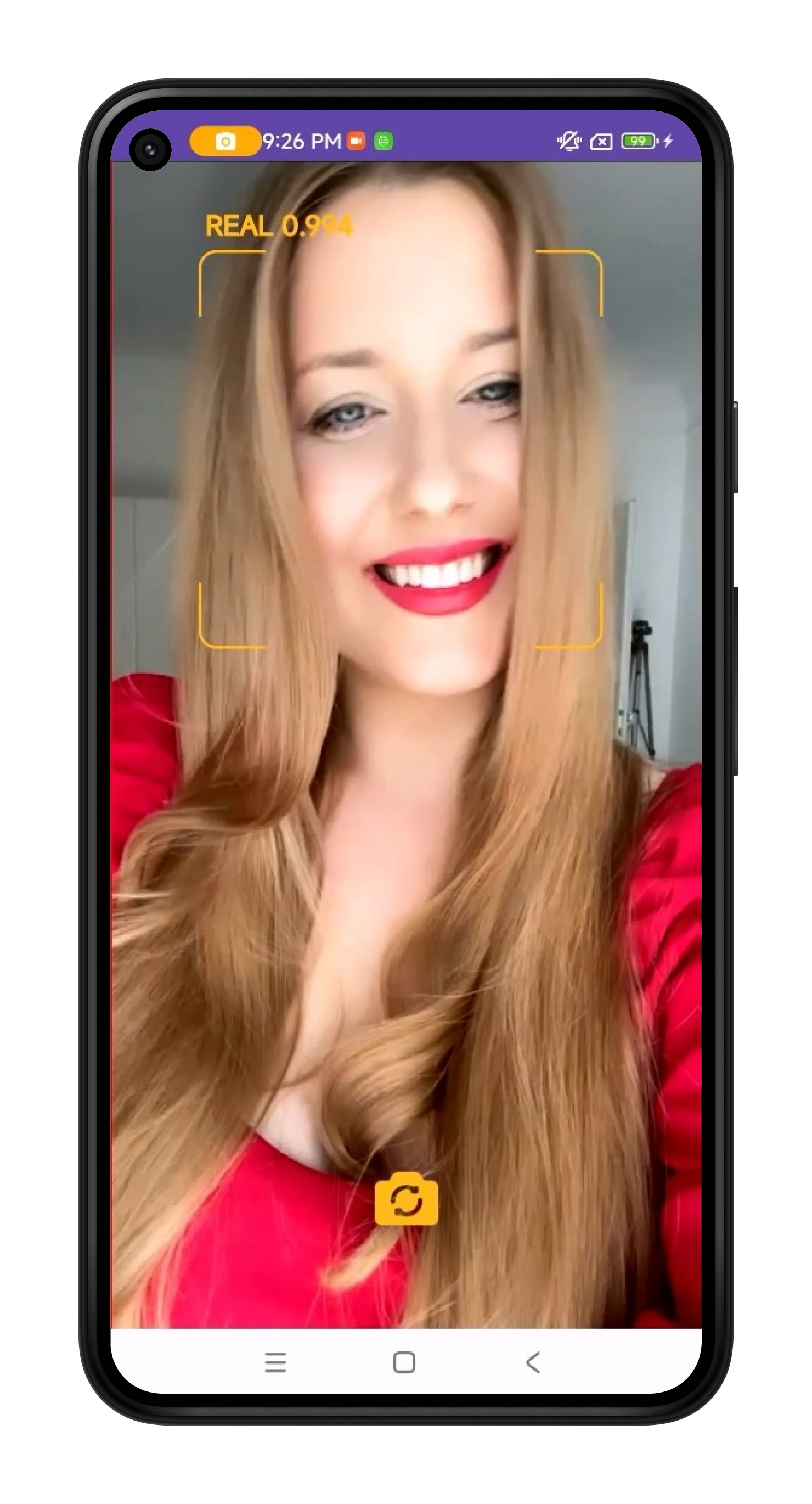 face recognition, liveness detection android demo snap 1