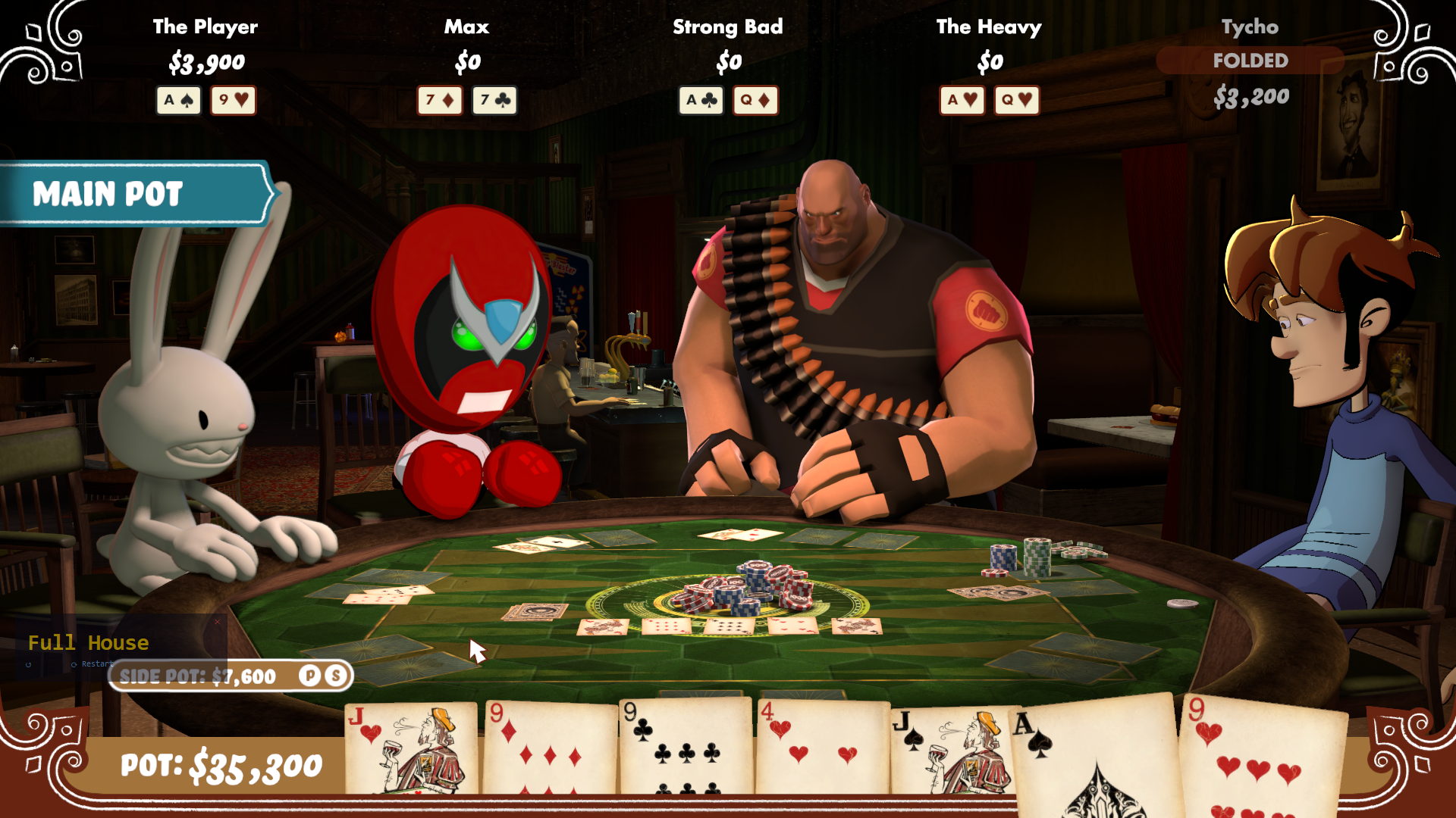 HandTeller 覆盖层运行截图