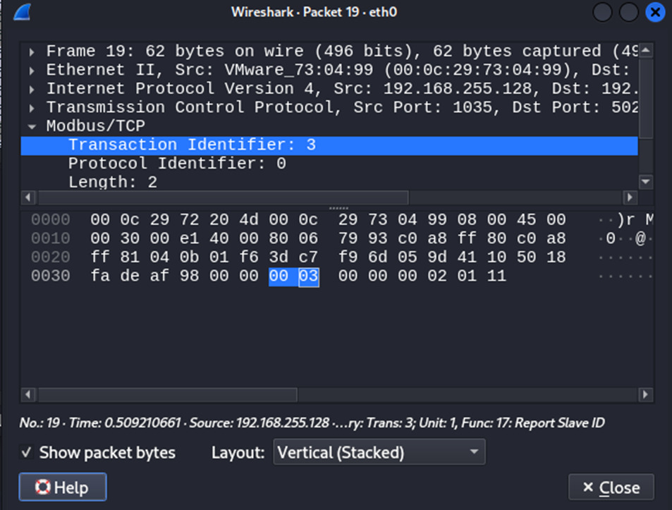Modbus Traffic Baseline