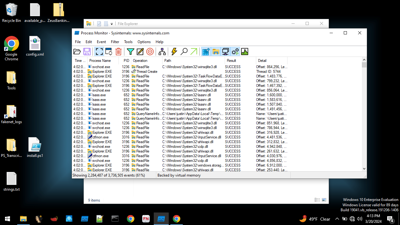 Malware Self-Deletion