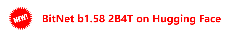 Hugging Face 上的 BitNet 模型