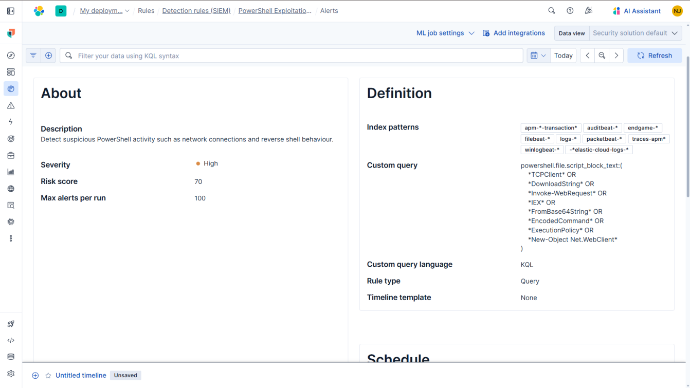 PowerShell Rule Config
