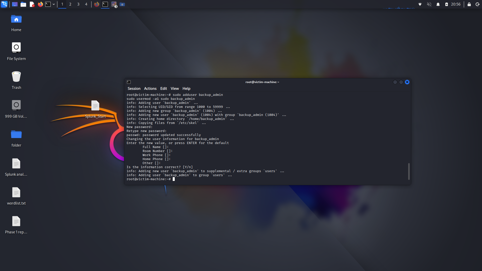 Account Creation Detection