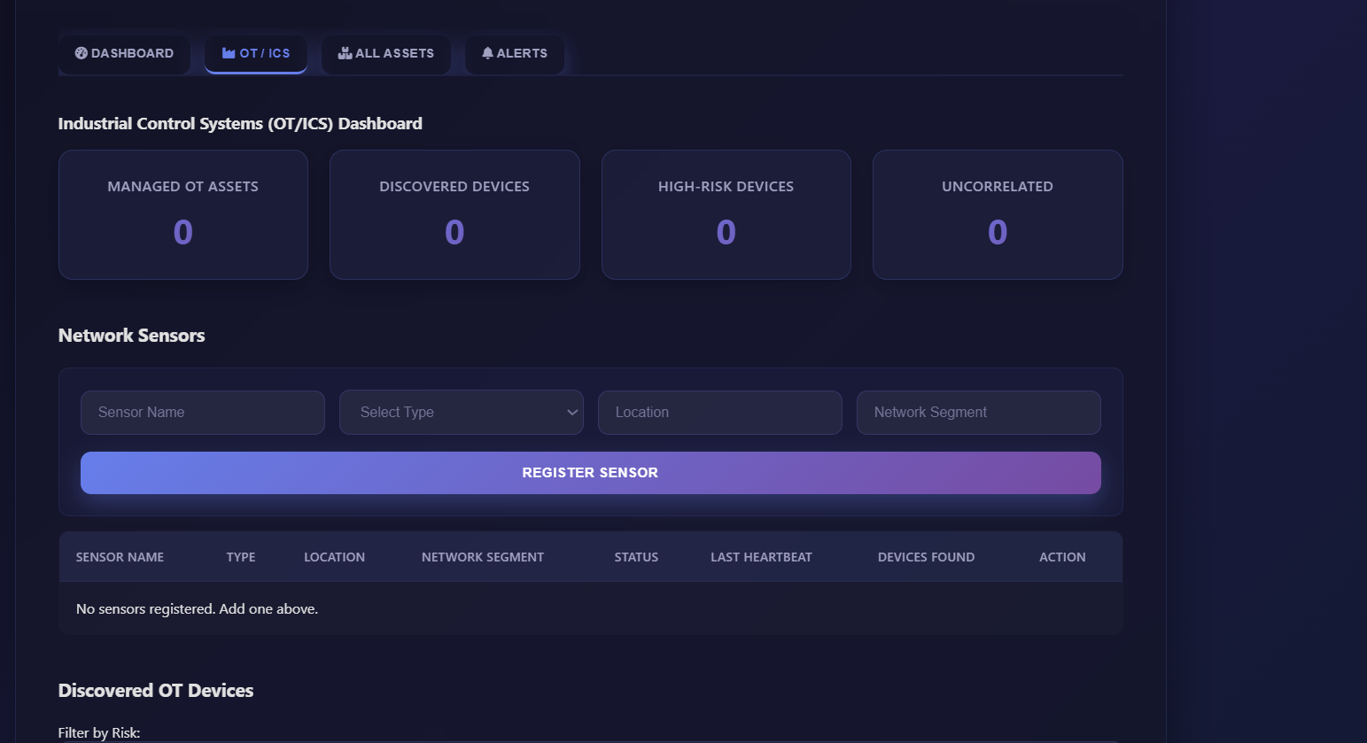 Asset Discovery Dashboard
