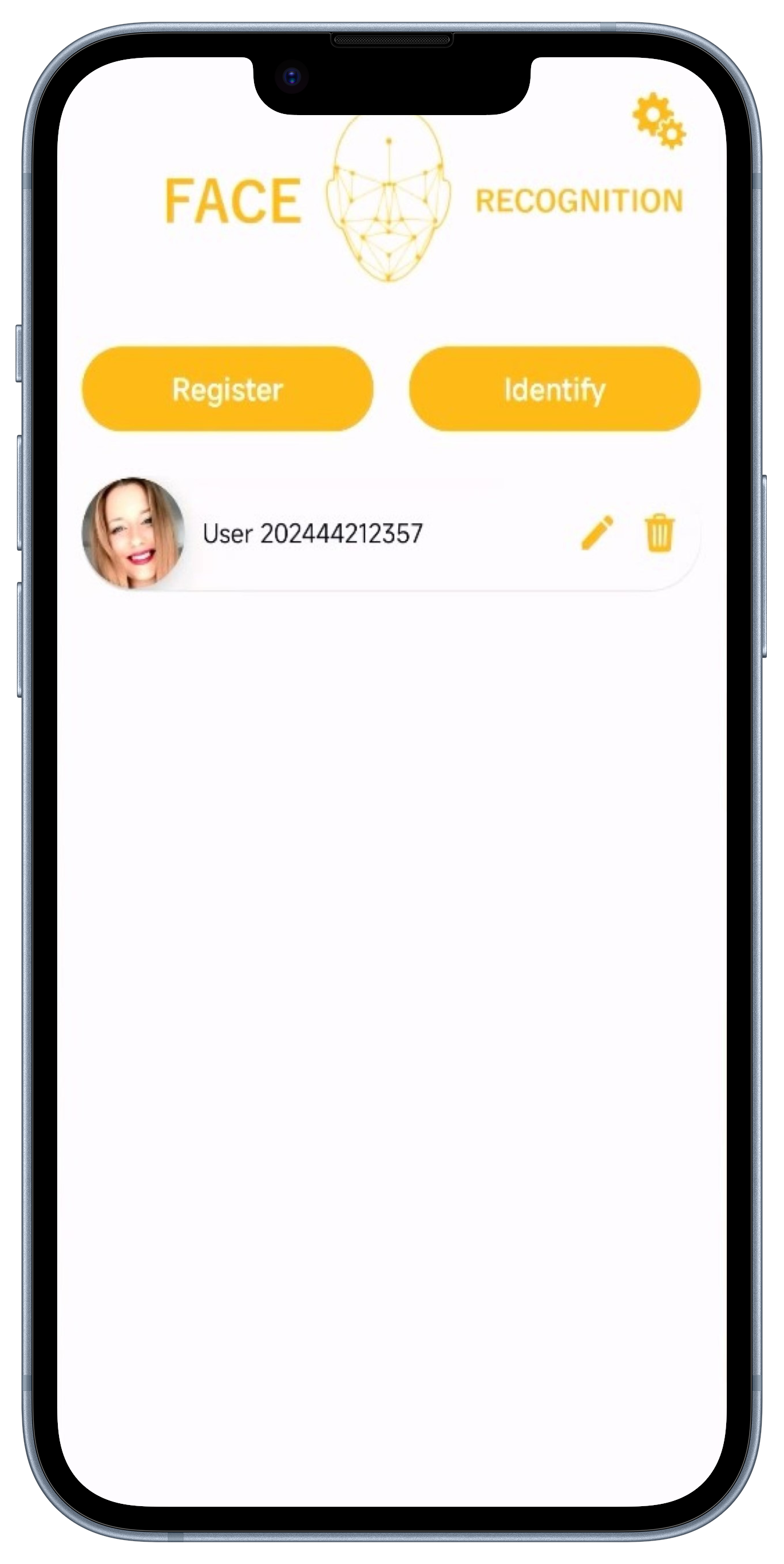 face recognition, liveness detection ios demo snap 2