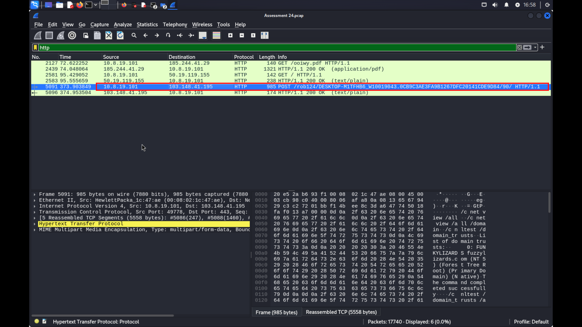 Command and Control Communication