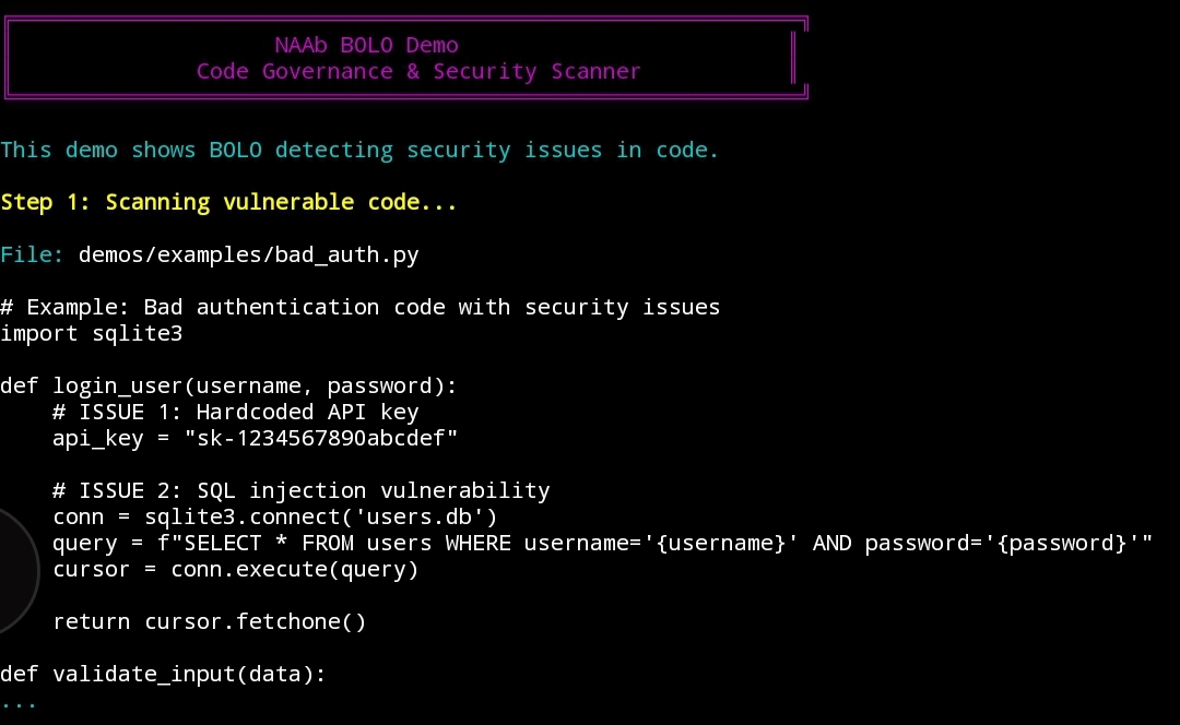 Step 1 - Vulnerable Code