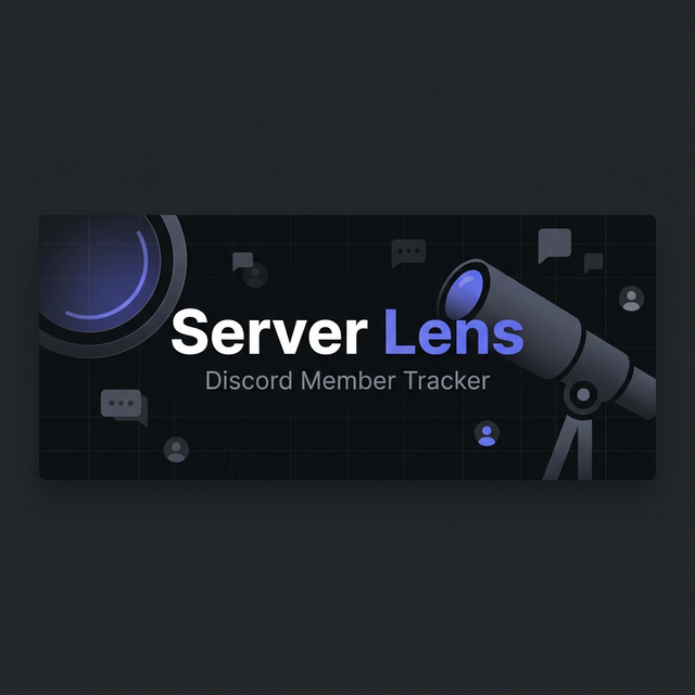 Server Lens — Discord Member Scraper & Tracker