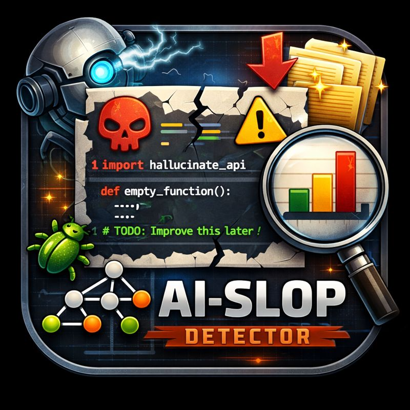 AI-SLOP Detector Logo