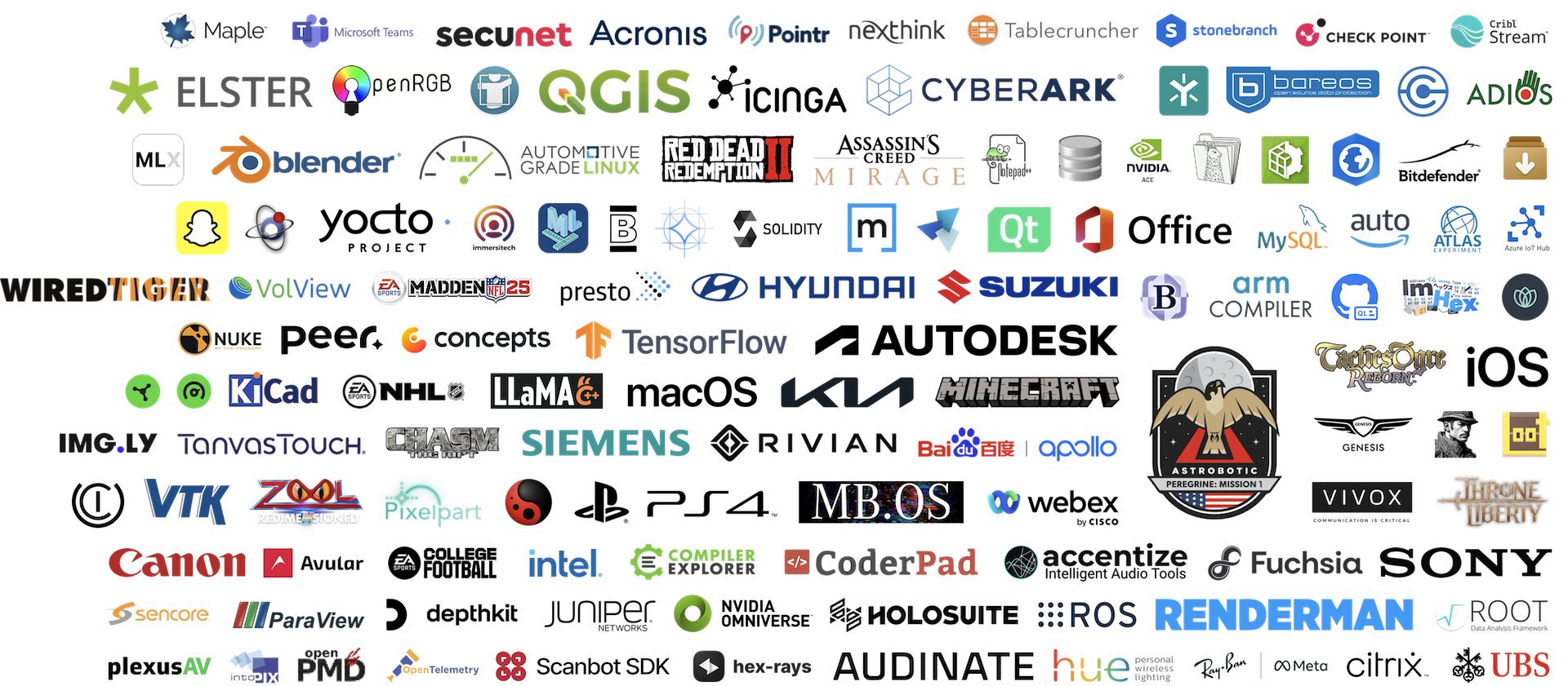 使用该库的用户 Logo