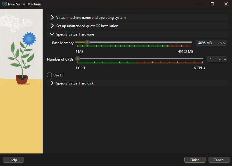 Windows Server 2022 Virtual Hardware