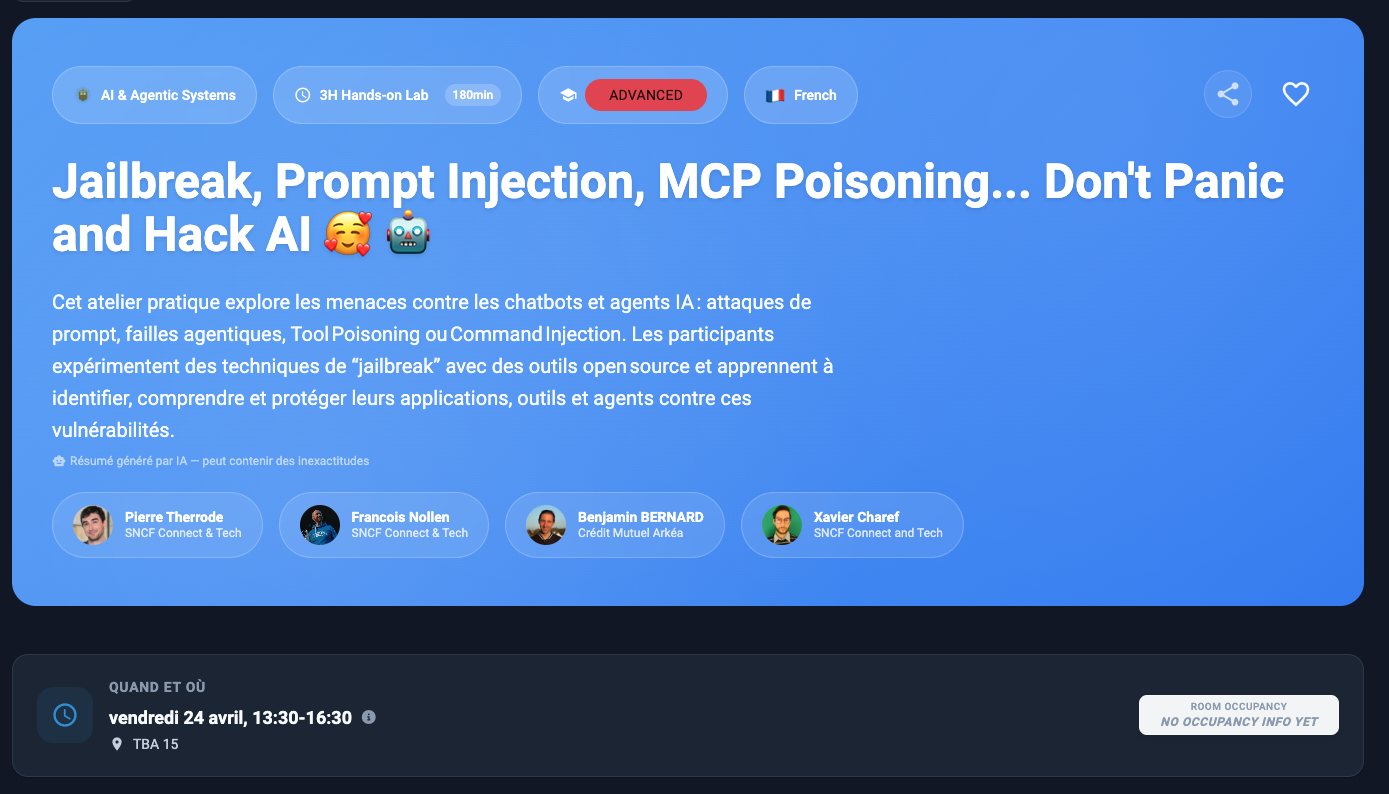 Jailbreak, Prompt Injection, MCP Poisoning... Don't Panic and Hack AI 🥰 🤖