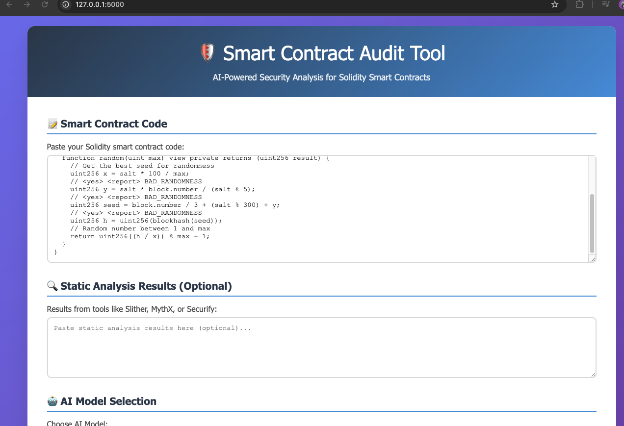 Code input interface