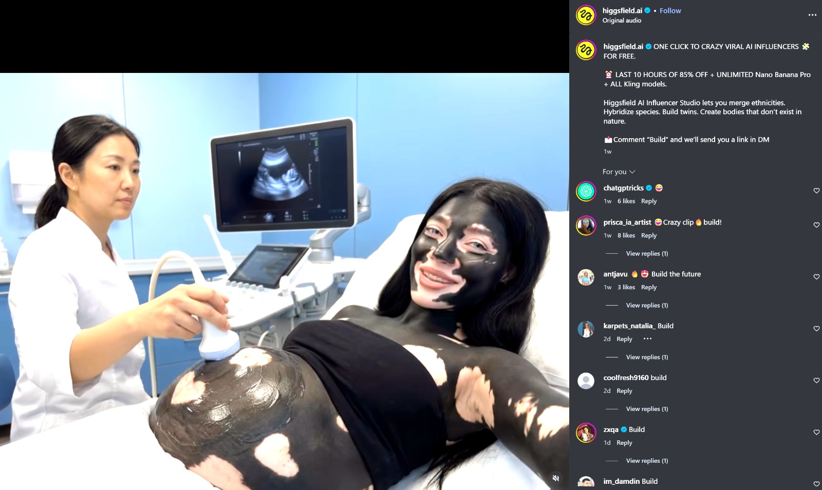 Higgsfield 合并种族发布内容