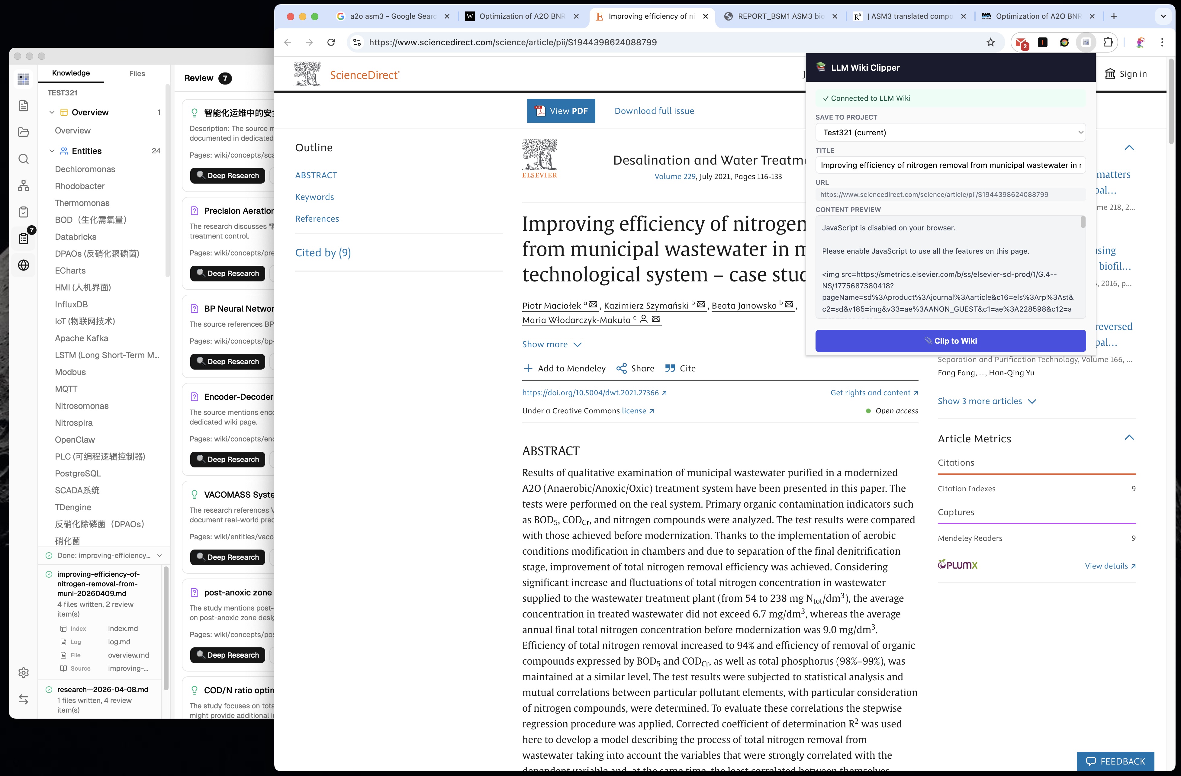 Chrome Extension Web Clipper