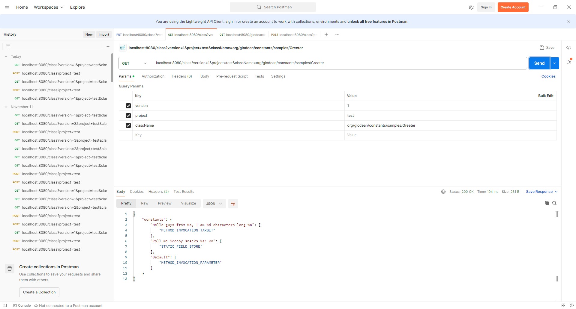 Application screenshot