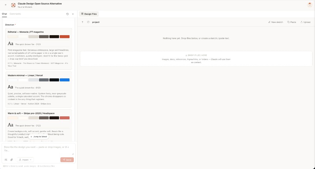 03 · Direction picker