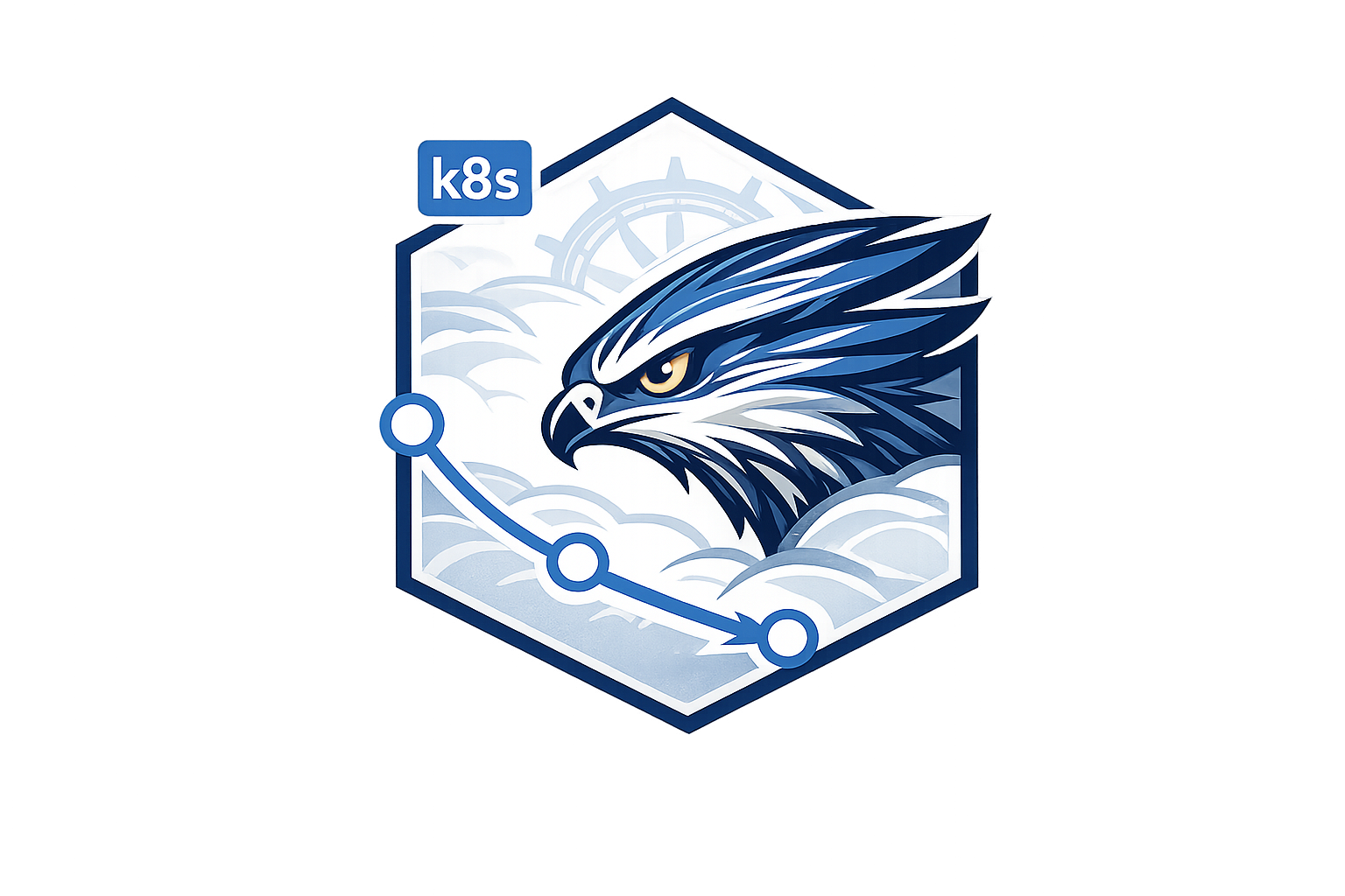 HarrierOps Kube logo
