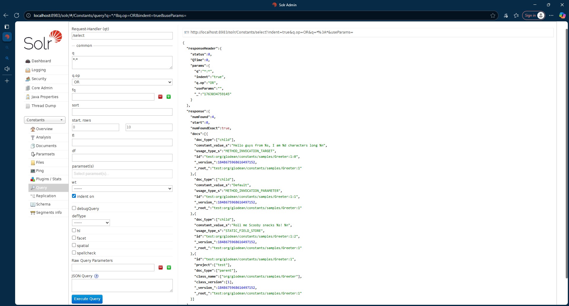 Application screenshot