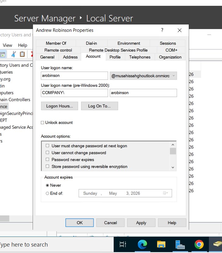 用户 UPN 已更新