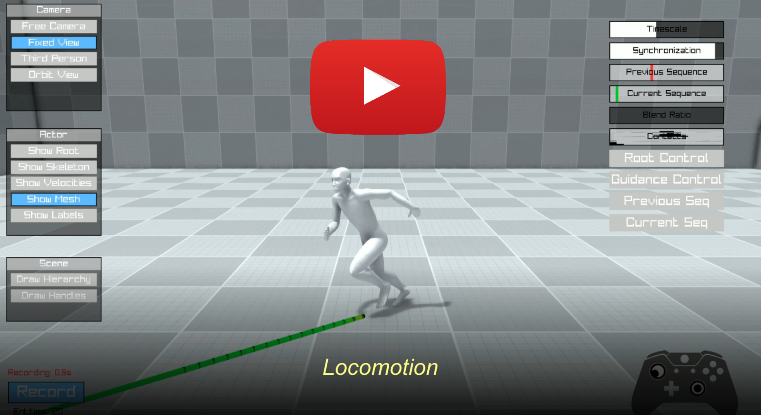 AI4AnimationPy Demo Video