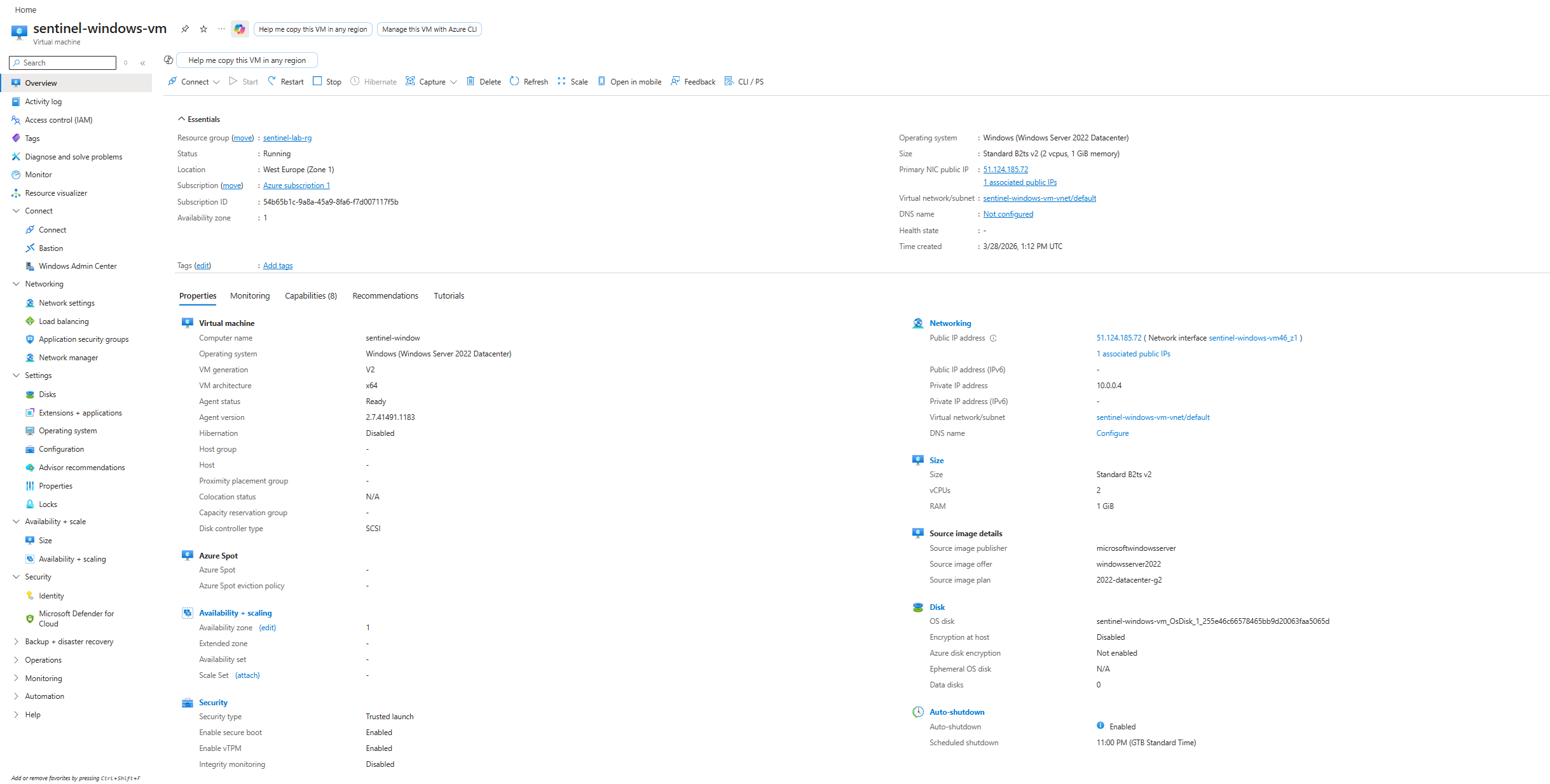 VM 概览 - 运行中