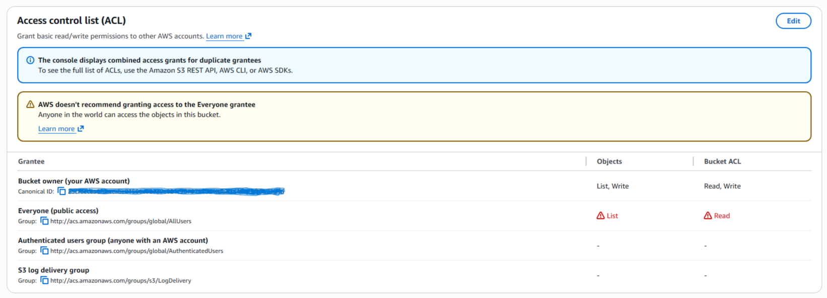 Publicly accessible red badge 