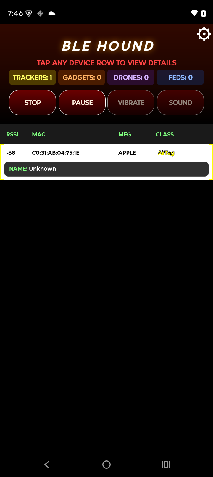 BLE Hound white theme