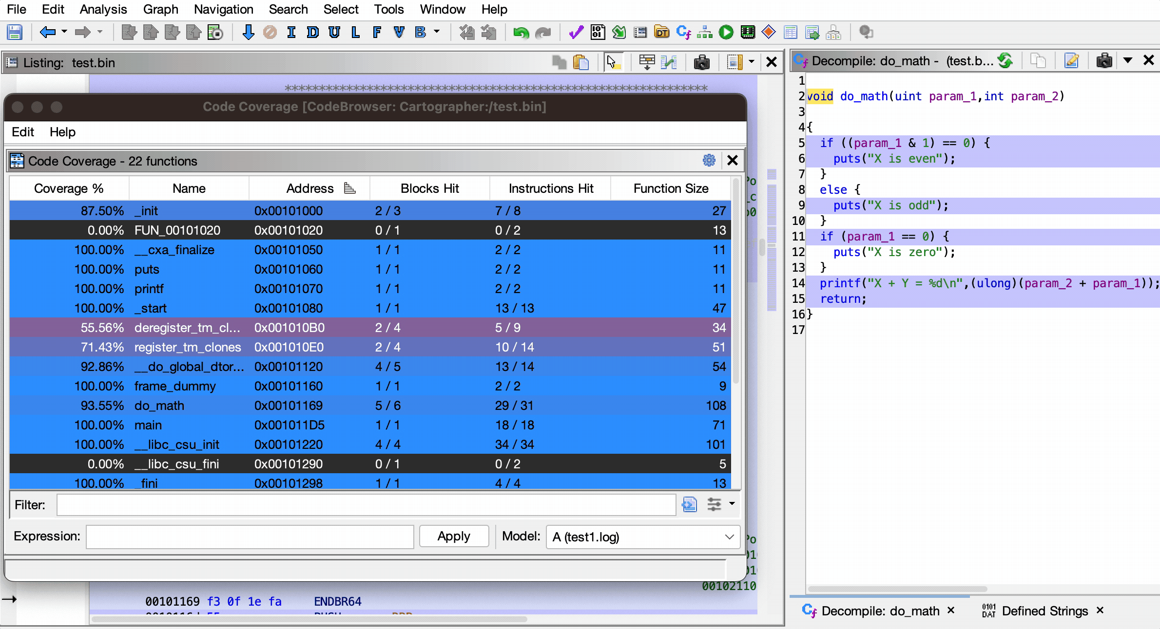 使用表达式解析器