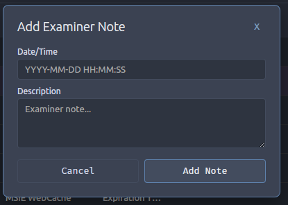 添加备注对话框
