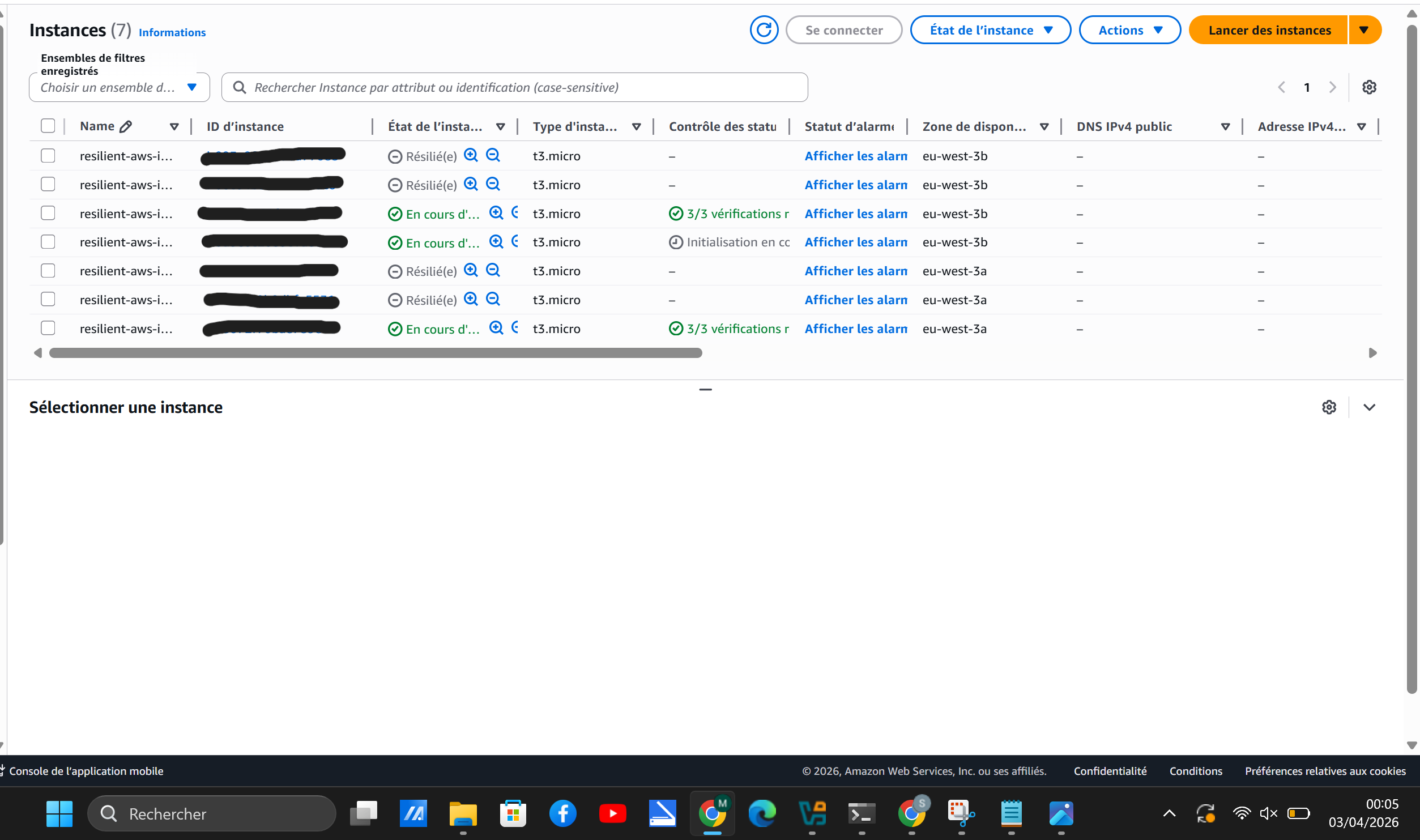 Build third instances