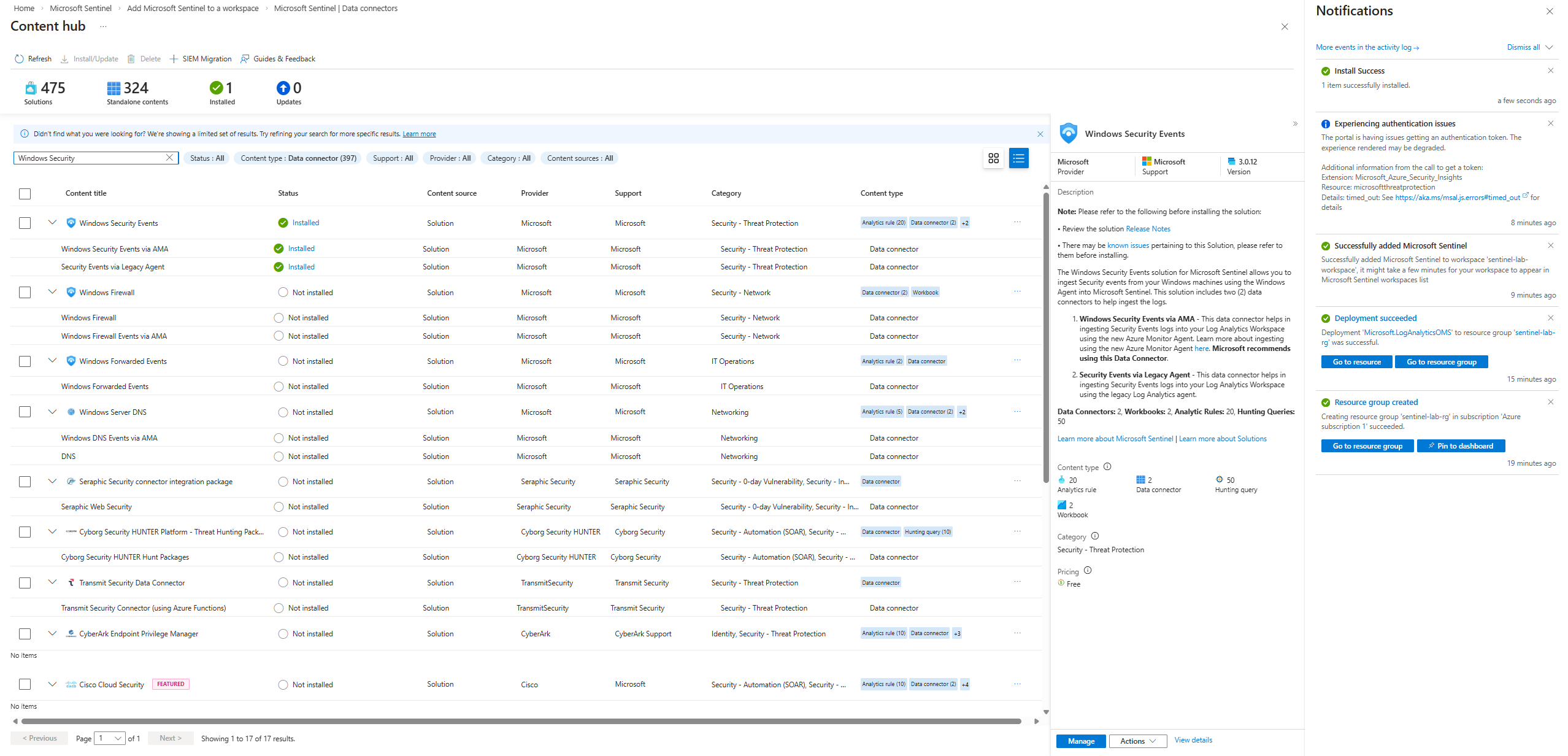 Content Hub - 已安装