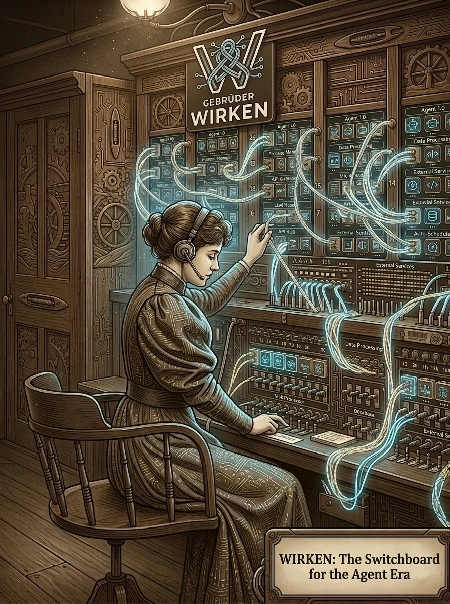 Wirken: the switchboard for the agent era